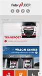 Mobile Screenshot of huber-transporte.at
